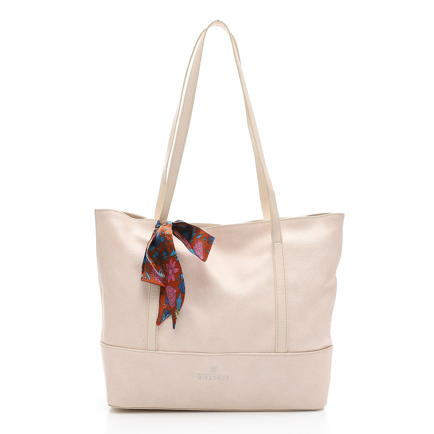 The Silk Scarf Accent Tote