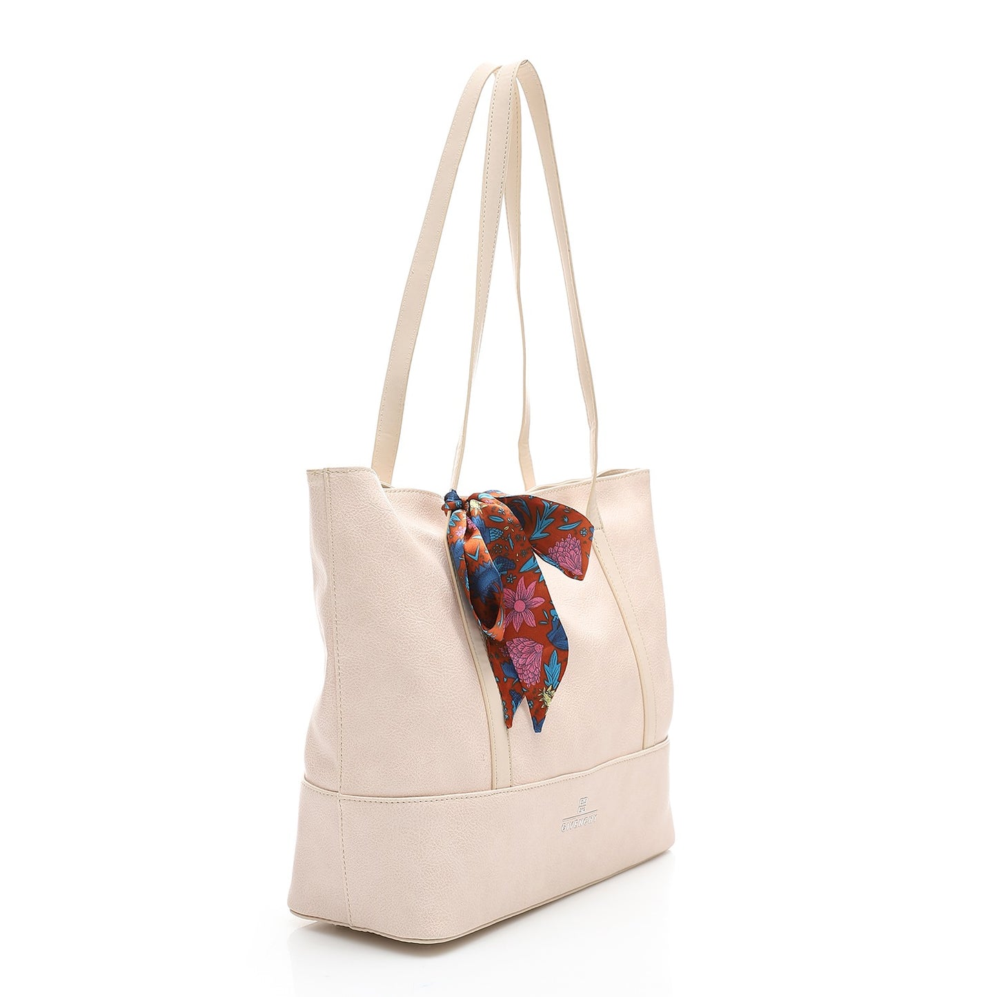 The Silk Scarf Accent Tote