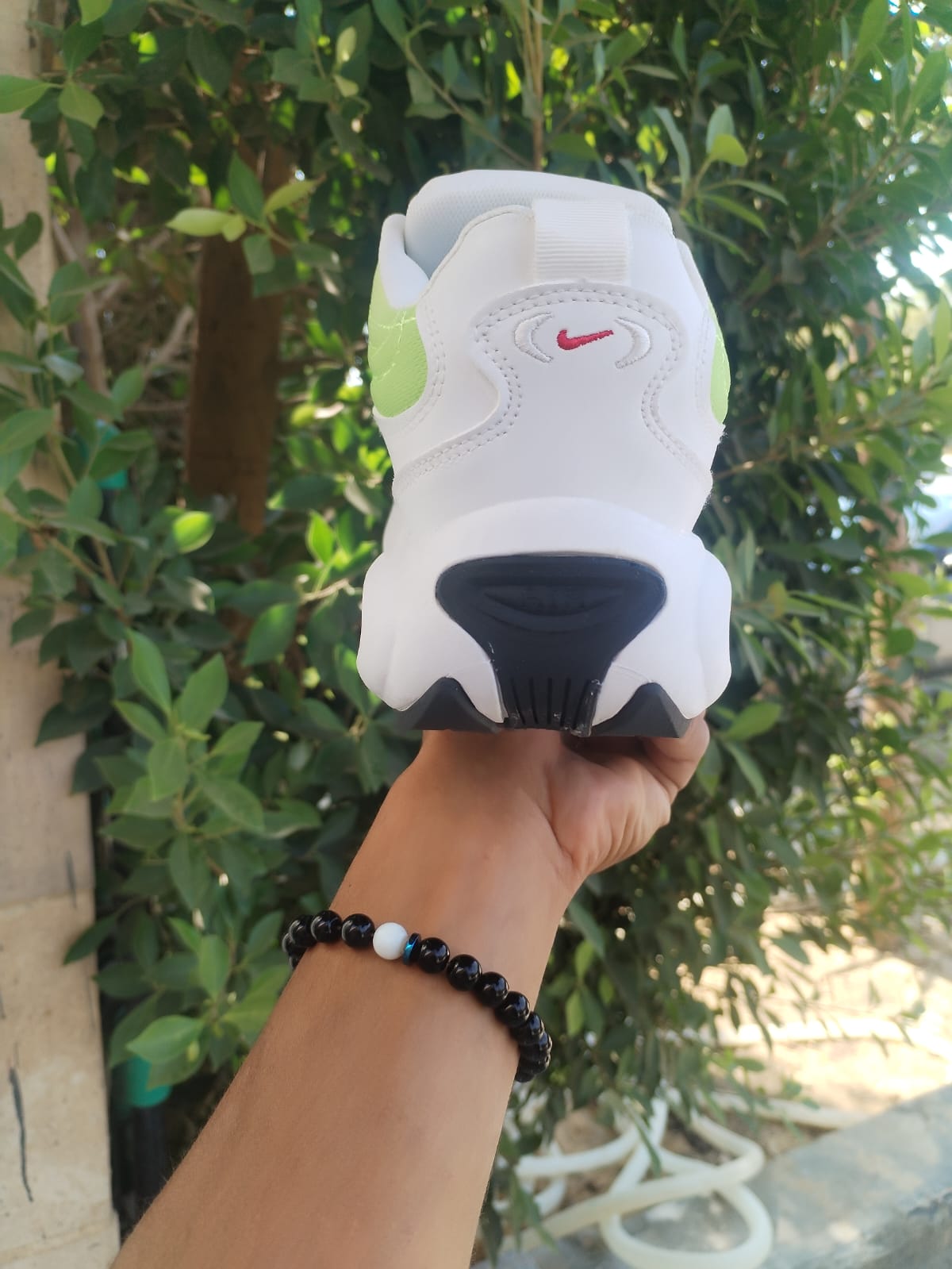 Nik Air Max White x lemon