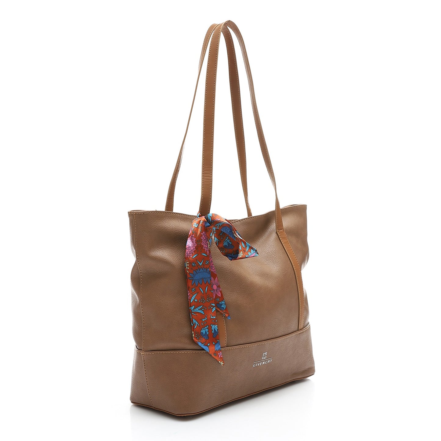 The Silk Scarf Accent Tote