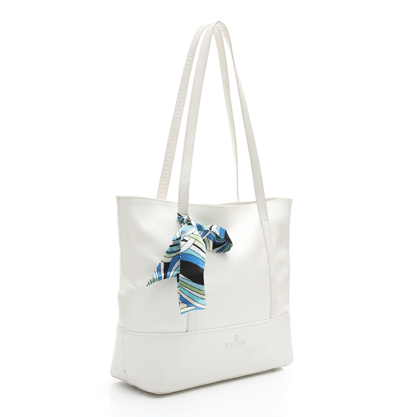The Silk Scarf Accent Tote