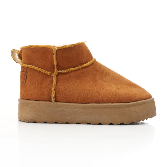 Suede Mini Ankle Boot -havan
