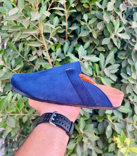 Clogs navy blue