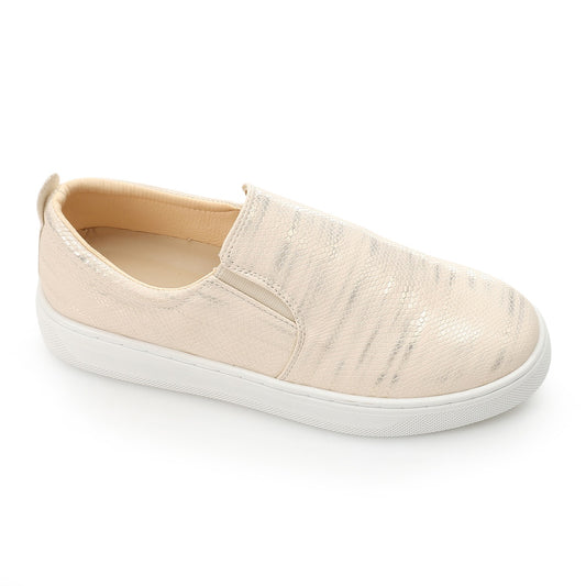 Metallic Python Stripe Sneaker