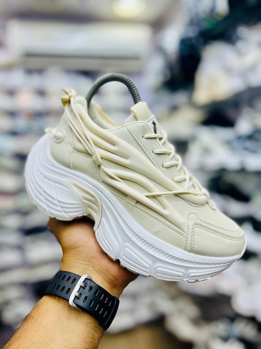 Grit and Grind Sneaker Beige
