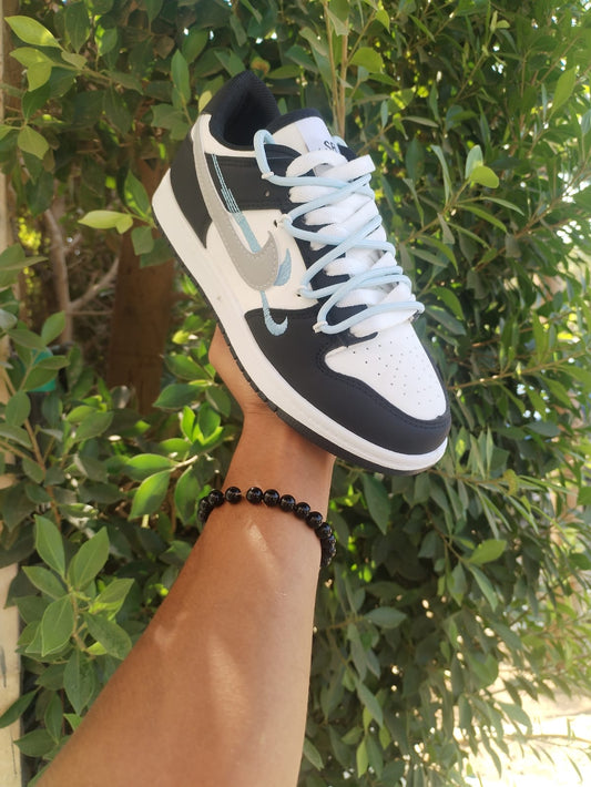 Air jordan white x black