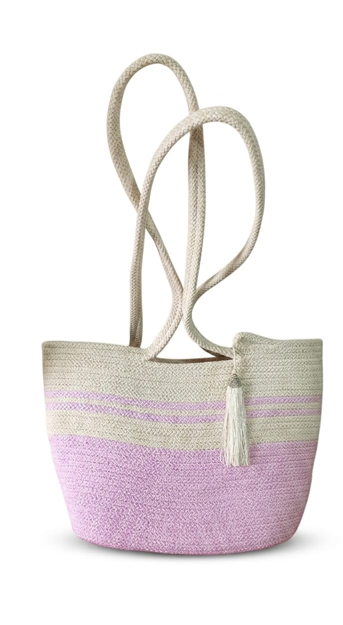 beach bag pinke